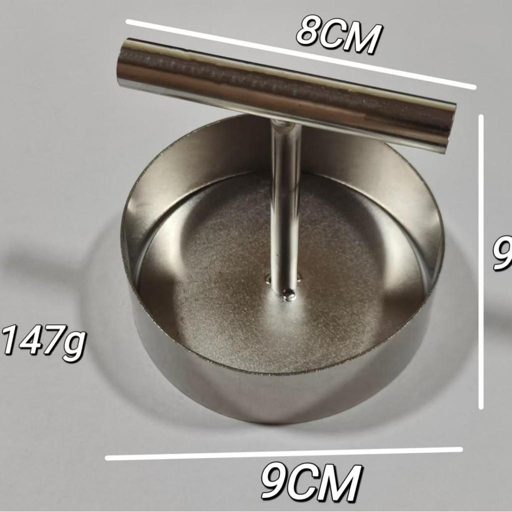 Stainless Steel Hamburger Patty and Pancake Mold Tool