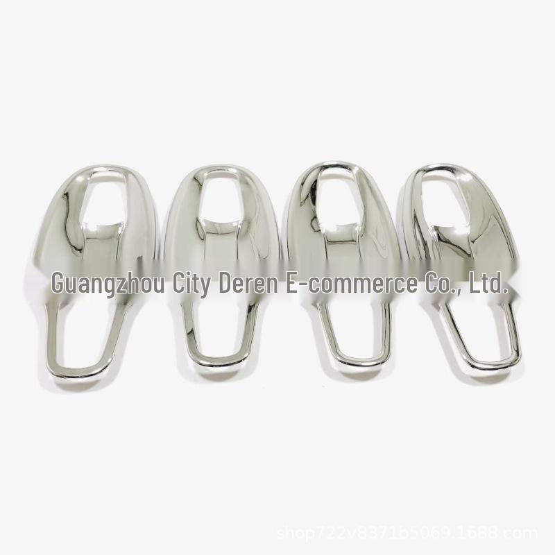 Land Cruiser Door Bowl Sticker for 08-15 Models LC200 FJ200 Wrist Guard Silver Door Bowl