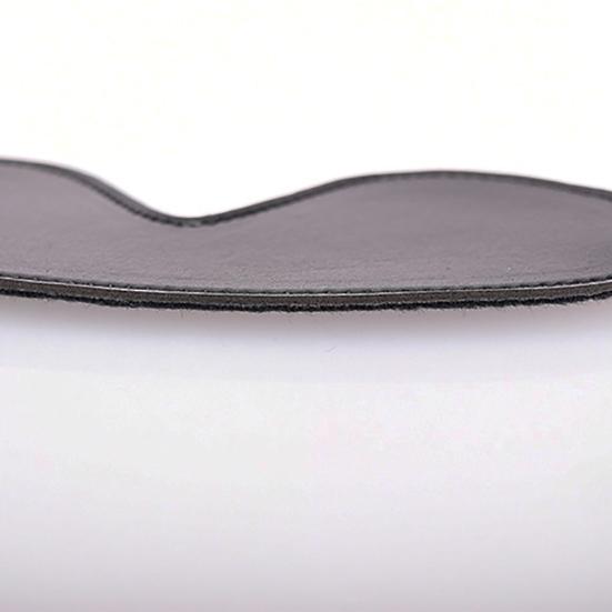 Faux Leather Blindfold BDSM Bondage Night Eye Mask Erotic Sex Toy Adults Game
