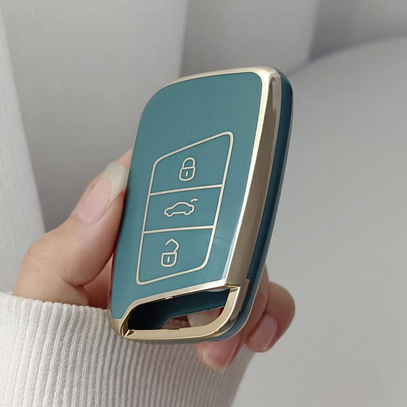 Applicable To Automobile Volkswagen Key Protective Case FAW Tanyue Langyi Golf Tiguan Premium Key Case