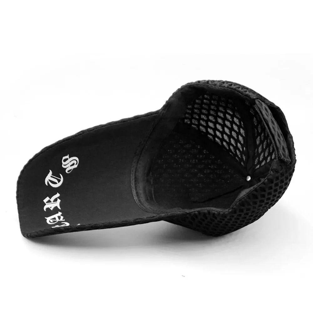 Breathable Wide Baseball Caps Mesh Cool Fishing Hat Portable Causal Sunshade  Large Head