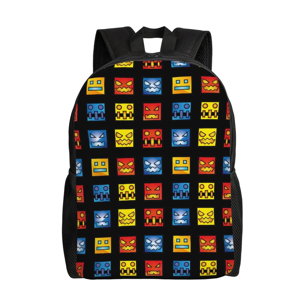 Zaino Geometries Dash per Uomo Donna Moda Scuola Superiore Giorno Lavoro Borse in Tela per Computer Portatile Durevole