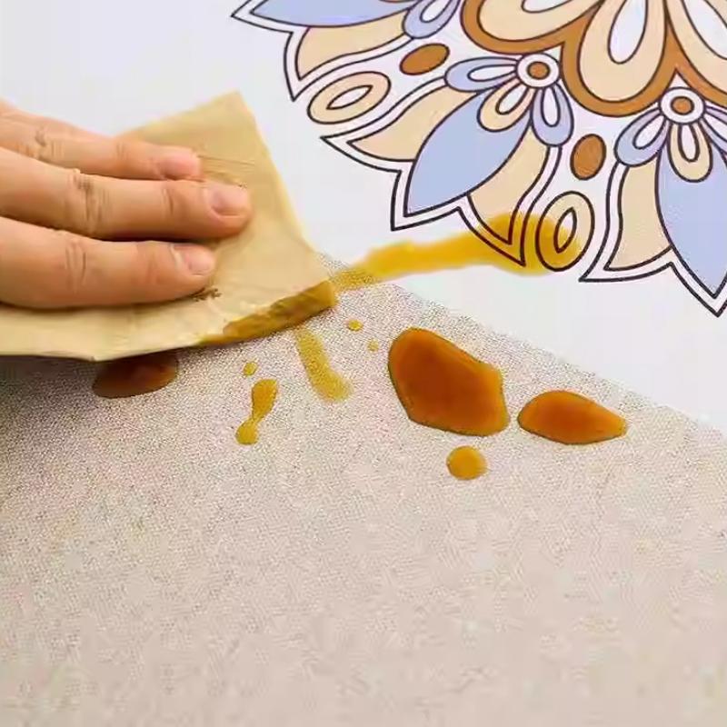 Chinese Style Waterproof and Oil Resistant Tablecloth Thickened PVC Dining Table Cloth Anti Scalding Rectangular Oval Coffee Table Mat Easy To Clean