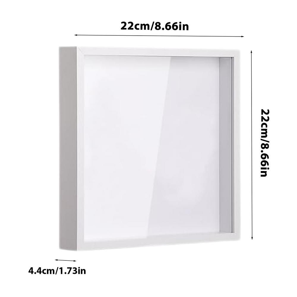 Travel souvenir box transparent postcard storage box photo frame suitable for concerts and airline tickets souvenir storage