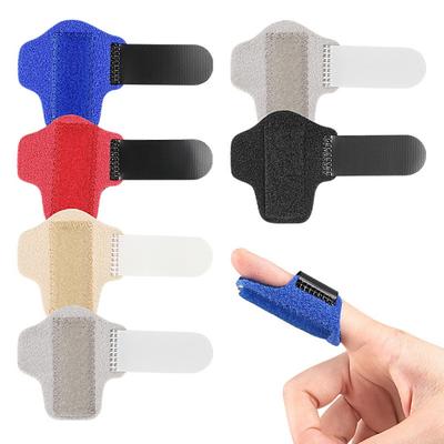 3Pcs Finger Fixing Band Splint Brace With Aluminum Sheet Adjustable Fixing Band For Finger Protection Correction Protective Gear