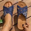 Women's Sandals Lightweight Wedges Heels Sandals for Summer Shoes Women Heeled Slippers Summer Footwear Female New Sandalias