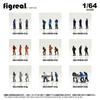 Hakoniwa Giken Figreal 1/64 Firefighter Set of 3 004