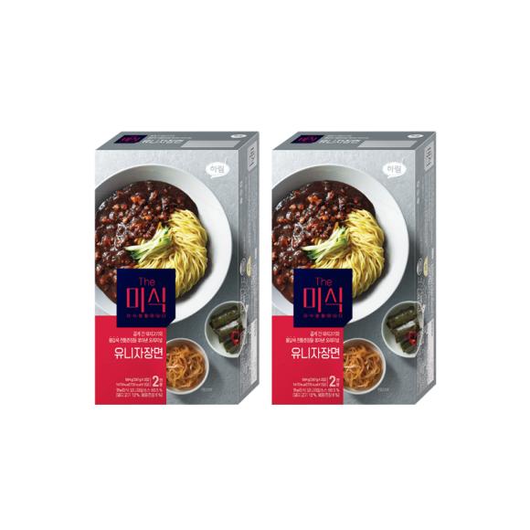 

Игра «Мишик» с кальмарами Lee Jung Jae Uni Jjajangmyeon/ Корейская лапша с соусом из черных бобов 297 г x 2 пакета (2 варианта) 2 Pack for 4 Servings