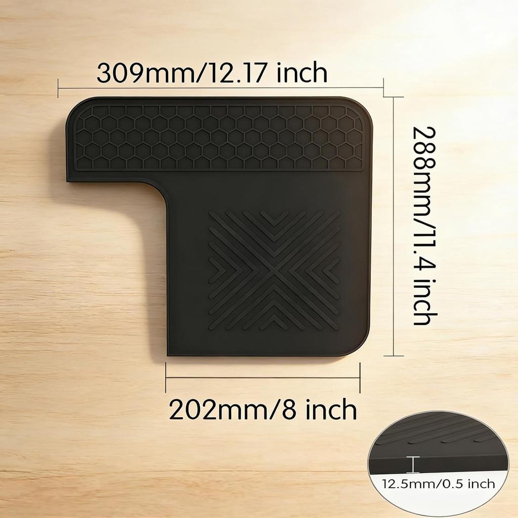 Coffee Machine Top Cover Mat Coffee Top Protective Pad Thermal Insulation Pad Coffee Machine Accessories