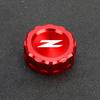 For Kawasaki Z800 Z750 2010 2012 2013 2014 2015 2016 Motorcycle Accessories CNC Rear Brake Fluid Reservoir Cap Cylinder Cover