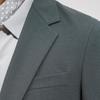 Men's Slim-Fit Wool Blend Business Suit