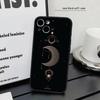 Witches Moon Tarot Mystery Totem For iPhone 17 air 16 15 14 13 12 11 Pro Black Soft Cover Phone Case