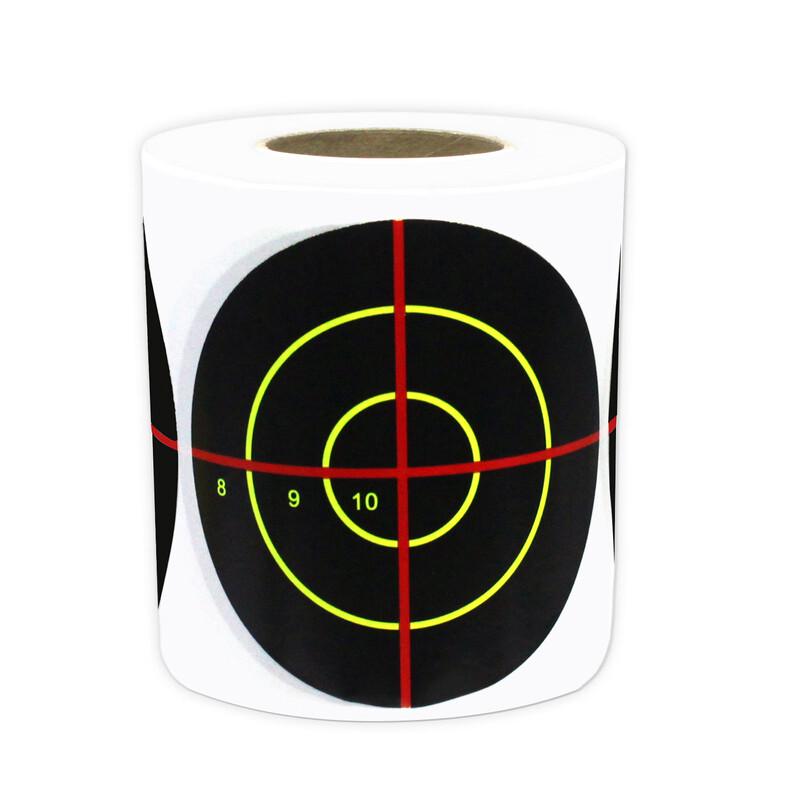Junshi 3-Inch Splatter Target Stickers for Shooting