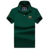 STORN Maglietta Polo Uomo Nuova Alta Qualità Cotone Manica Corta Uomo Colore Unito Ricamo Polo Casual