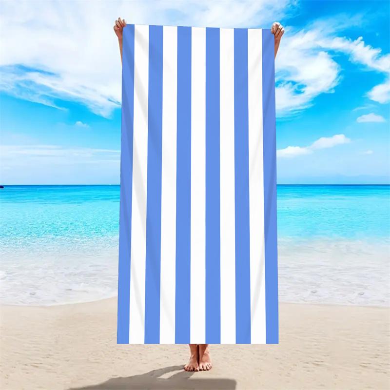 Outdoor beach towels, ultra-fine fiber quick drying absorbent towel, beach swimming vacation beach towel