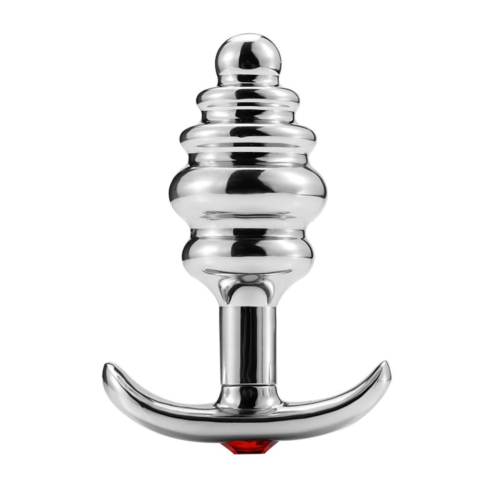 MoDi A-nal Fiş Kristal Elmas Butt Plug Seks anal Oyuncaklar Alüminyum Alaşım 