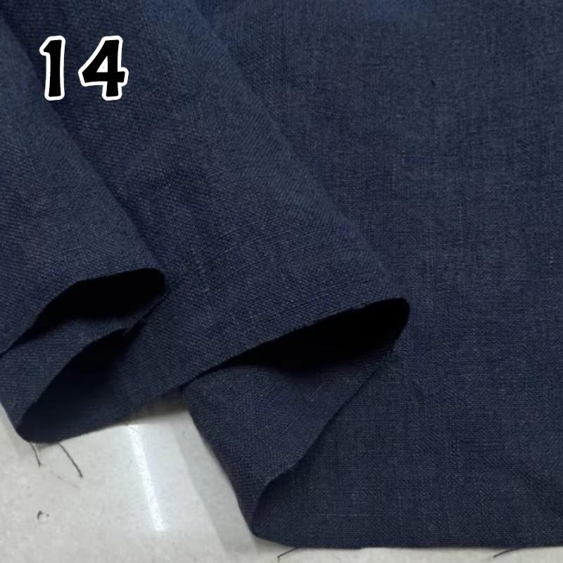Linen and Ramie Hanfu Fabric Soft Breathable Against Skin Cloth Natural Yarn-dyed Dress Robe Hanfu Dress DIY Designer Wholesale