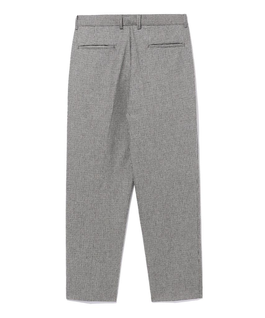 AOTT Wool Houndstooth Tapered Slacks