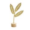 Hollow Out Leaves Ginkgo Leaf Ornament Gold Green Tabletop Decoration  Home Decoration
