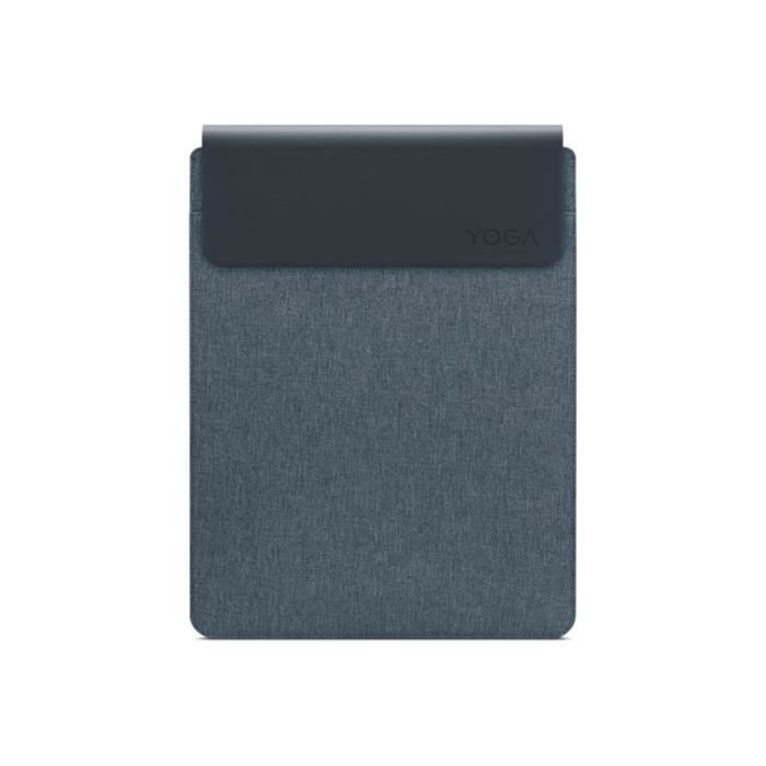 Housse d'ordinateur portable - lenovo - 14.5" - gris - sarcelle de marée - mixte