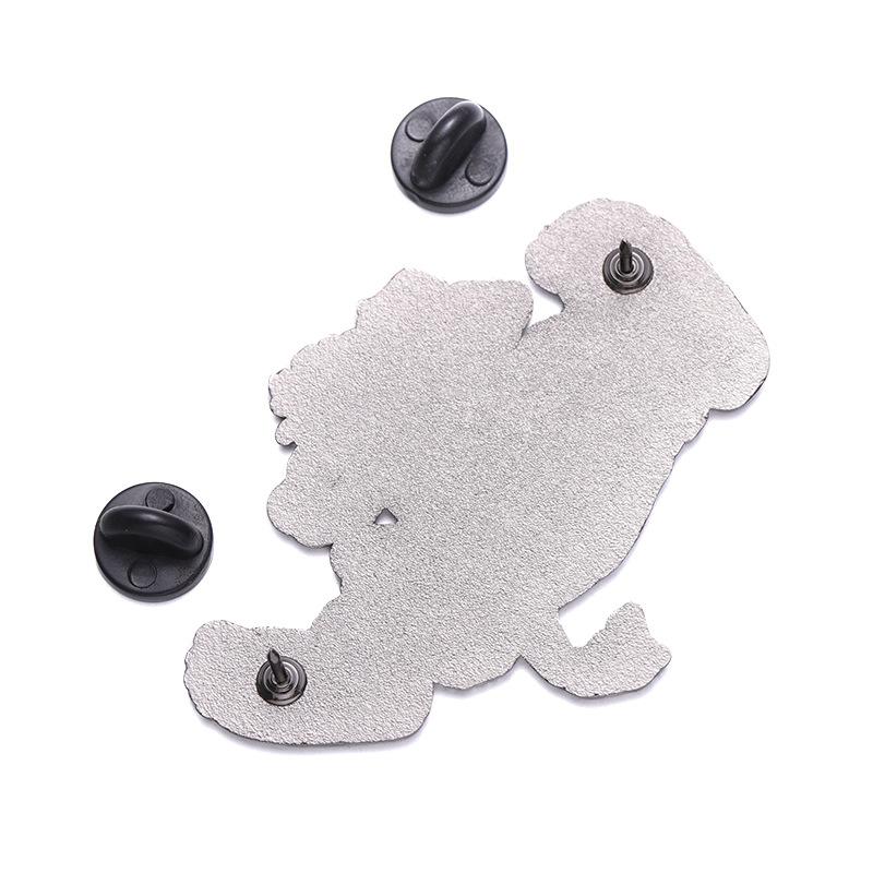 New Japanese Anime One Piece Monkey D Luffy Nika Form Metal Brooch Gift Anime Merchandise
