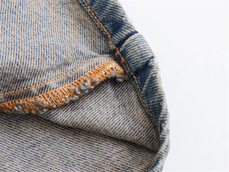 Women's Loose Denim Lapel Dress: Simple, Versatile Fashion