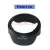 Replacement Lens Hood Dustproof Protector Lens Shade Cover EW-53B for RF-S 10-18mm F4.5-6.3 IS Lens