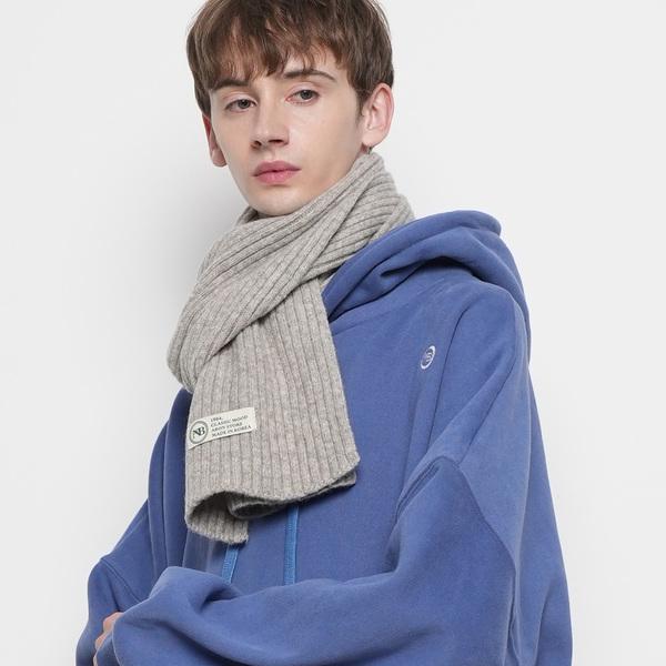 

Классический глушитель Unisex Day Classic в рубчик, серый, A4484546-7000013415