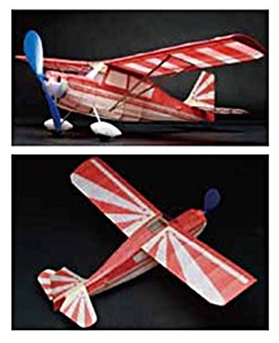 Studio Mido 1/22 Scale Balflyer Junior Series Decathlon Rubber Powered Model Airplane Kit BJ-001