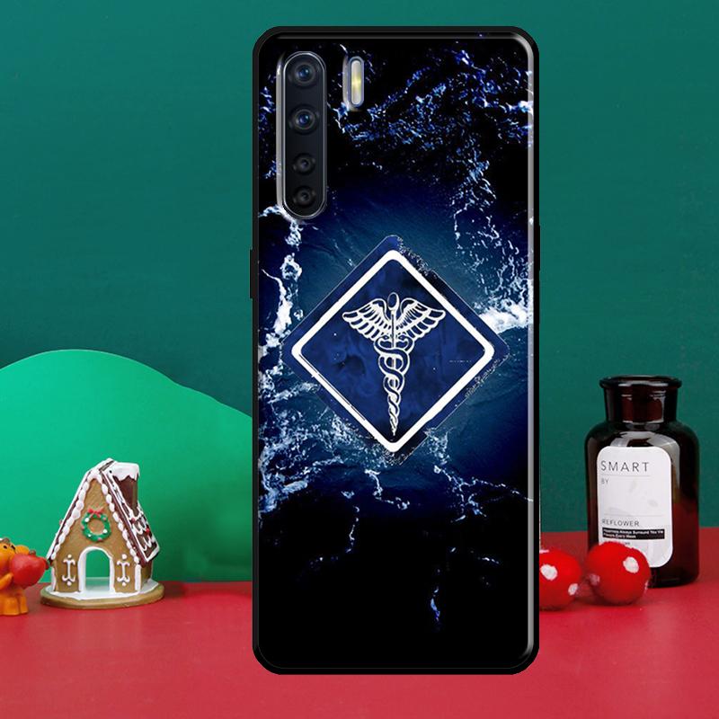 EMT EMS Medical Rescue Case For OPPO A74 A54 A94 A31 A53 A5 A9 2020 A52 A72 A1K A83 A91 A93 A3S A5S A15 Cover