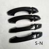 Door Handle Cover Trim Handles Covers for Seat Ibiza Kj Mk5 Fr 2018   Abs Plastic Car Accessories Imitation Carbon Fiber