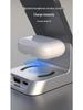 4-in-1 Wireless Charging Station with Clock for Apple Watch, Earphones, and Phone