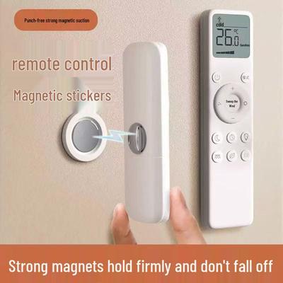 Magnetic Wall-Mount for TV & AC Remotes - No Drills Needed