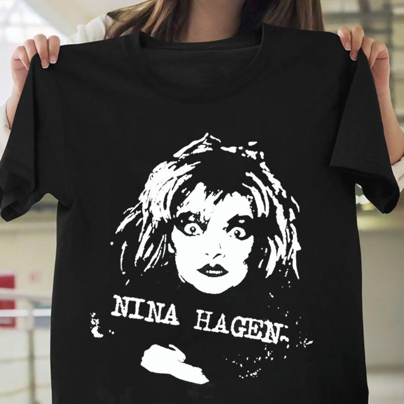 

Nina Hagen Rock Punk Unisex TShirt Full Size S2345XL MI350 Unisex T-Shirt M