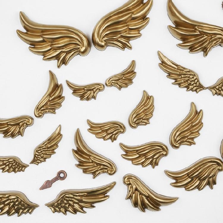 Easy Demold Silicone Angel Wing Mold Mirrored Finish Epoxy Resin Crafting Tool for Handmade Projects