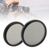 Adjustable ND Filter Aluminum Alloy Frame Optical Glass Lens Camera Filter ND2 to ND400