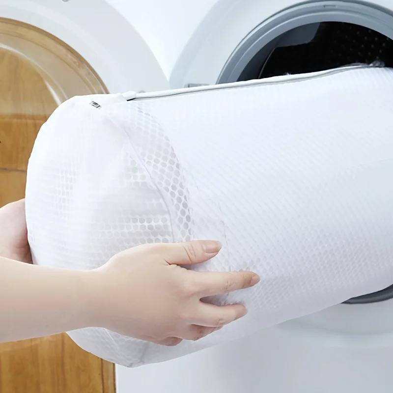 Durable Mesh Shoe Cleaning Bag -360 ° Protection, Reusable Sports Shoes and Sports Shoe Washing Bag, with Zipper Closure