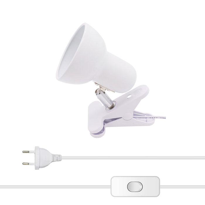 Einsteckbare Reptilien-Klemmlampe mit 360-Grad-Drehung und verstellbarer Lampenfassung für Lebensraumbeleuchtung, Wärmelampe