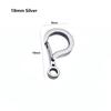 Small Size Key Chain Buckle Titanium Alloy Spring Connecting Buckle  DIY Accessories