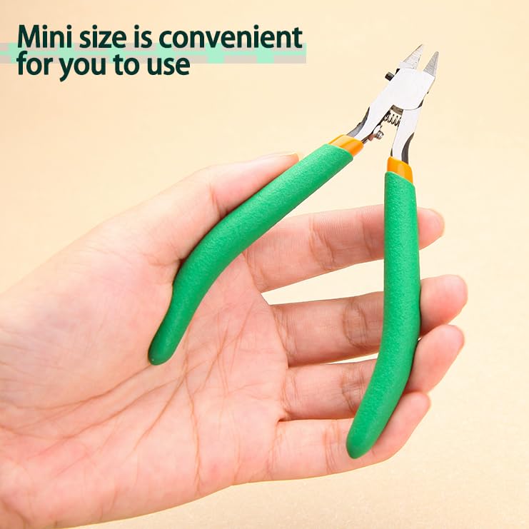 LEONTOOL Nippers for Plastic Thin Model Plastic Professional Hobby Tapered Thin Blade Gate Cutting Nippers for Plastic Plastic Nippers for Plastic