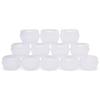 Travel Containers Sets AILEWEN Plastic Cream Jars for Toiletries TSA Approved Travel Size Makeup Container with Hard Sealed Lids for Face Hand Body