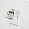 45MM Brass Half Lock Cylinder an Profile Single Side Knob Operated Security Core Replacement Door Hardware Accessory