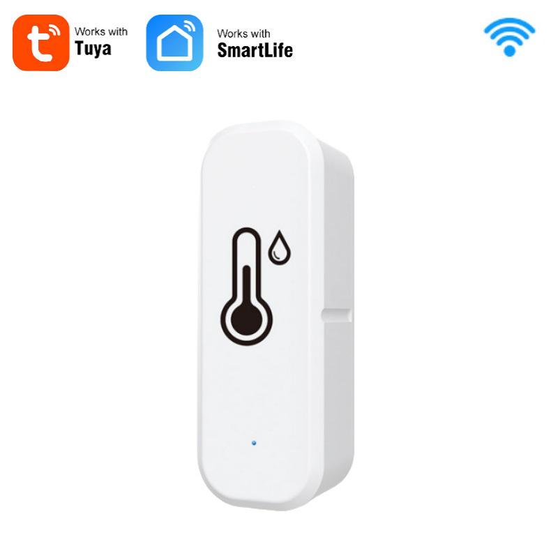Tuya Smart WiFi Temperature & Humidity Sensor - Indoor Wireless Detector
