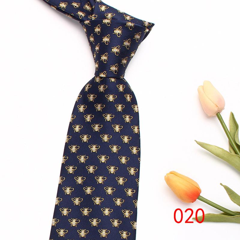 

Винтажный мужской галстук с животным принтом 8 см из полиэстера и шелковой пряжи, ручная вязка