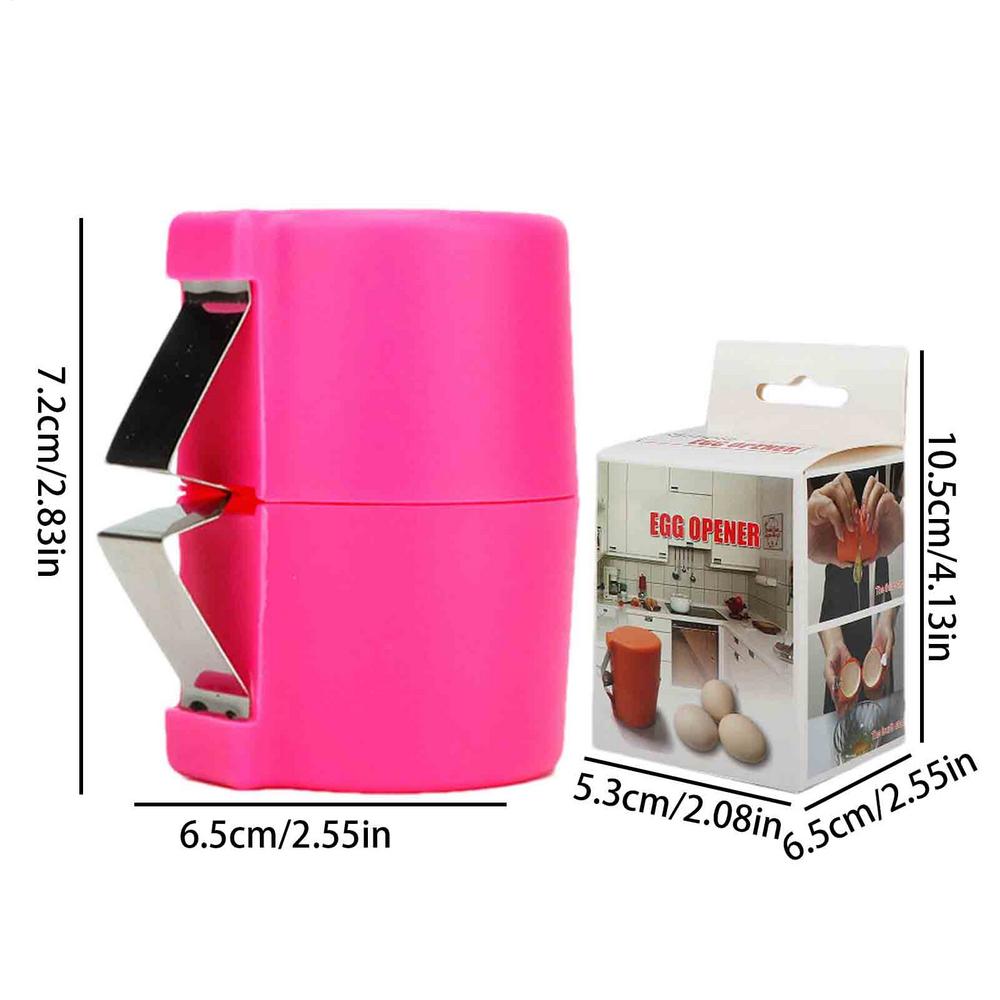 Egg Cracker Multifunctional Egg Shell Opener Creative Egg Shell Opener Handheld Egg Cracker Separator Tool Kitchen Gadget