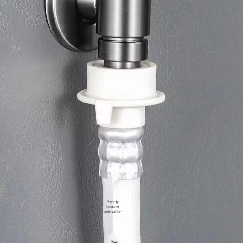 Válvula de Ângulo de Fluxo Grande de Controle Duplo: Torneira para Máquina de Lavar e Vaso Sanitário com 2 Saídas