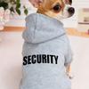 1pc Gray Pet Hoodie, Warm Fleece Lined Two-Legged Cat Design Sweatshirt for Small Dogs, Anti-Shedding, Suitable for Autumn/Winter