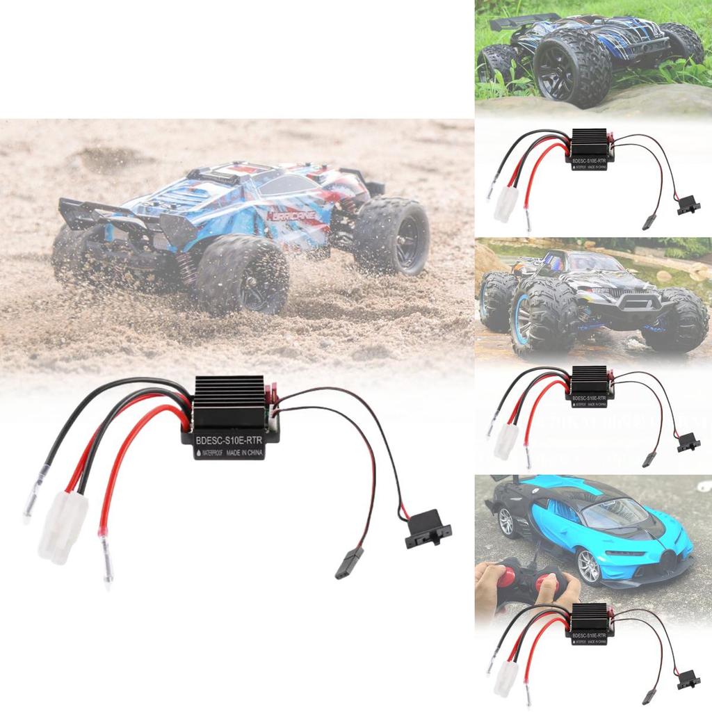 High-power 320a Brushed Esc Dual-way For Hsp Hpi Rc Cars And Boats Supporting 3s Lipo Battery