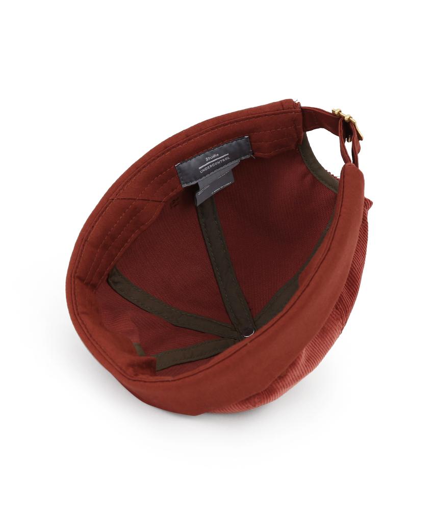 Eondeokeonteulolseutyudio Corduroy Brimless Cap Half Moon / Corduroy Mix / Brick