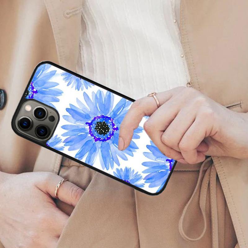 Painting of White and Orange Daisy Flowers Magnetic Phone Case For APPLE iPhone 17 Air 16 14 13 12 Pro Max 15 Plus MagSafe Cover